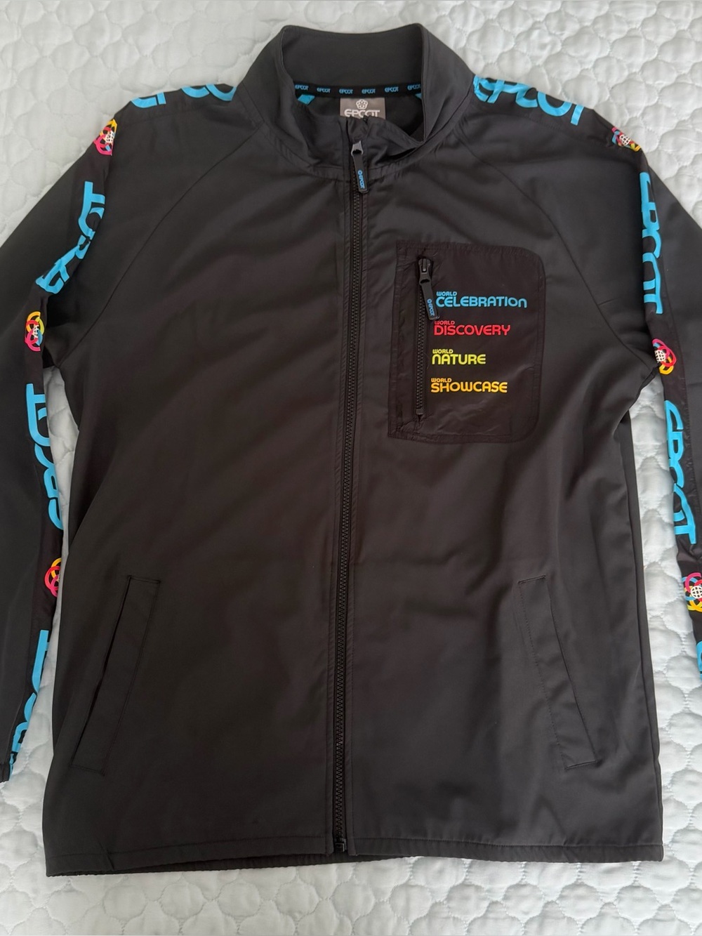 NWOT Disney Parks Adult Epcot Windbreaker/Jacket